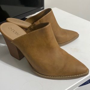 Heeled Mules